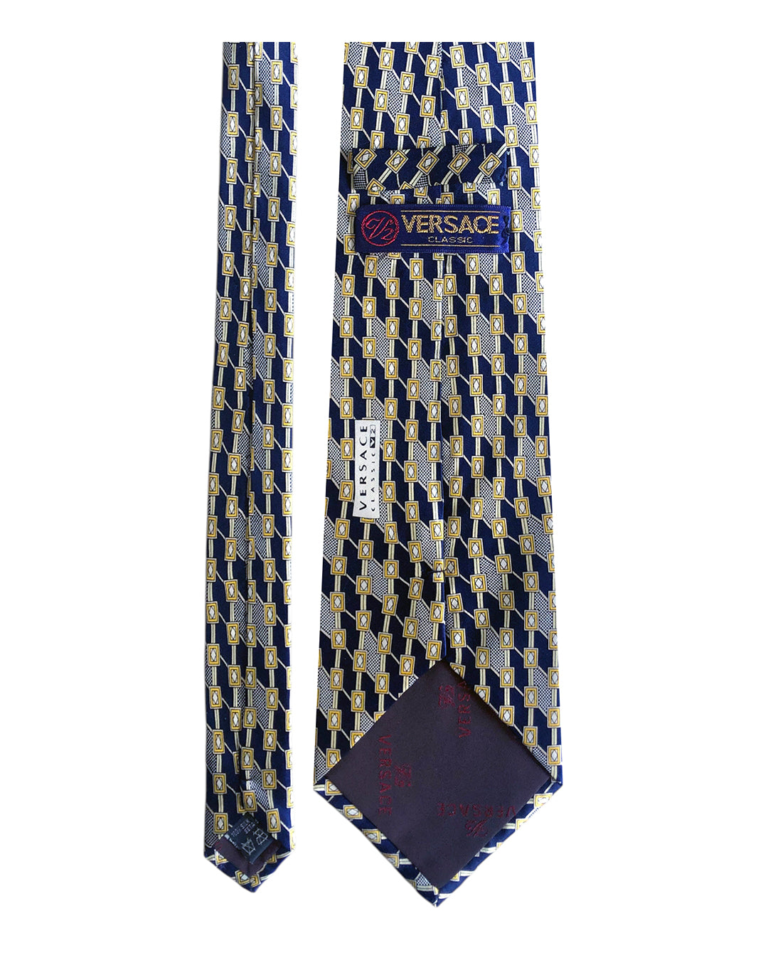 VERSACE Cravatta in Seta Pura