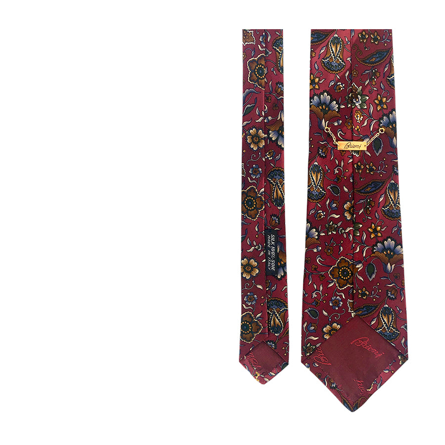 BRIONI Cravatta in Seta Pura