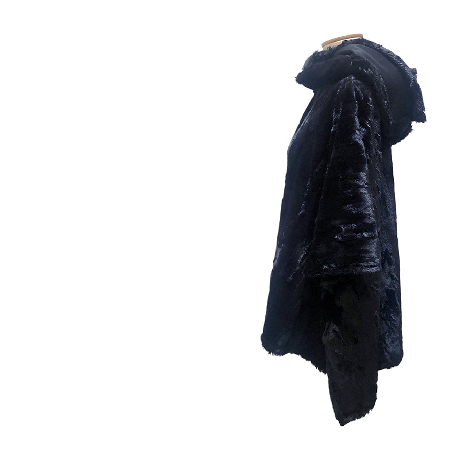 VINTAGE SARTORIALE Cappa in Ecopelliccia