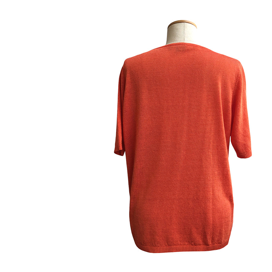 LUISA SPAGNOLI Blusa in Lino e Viscosa