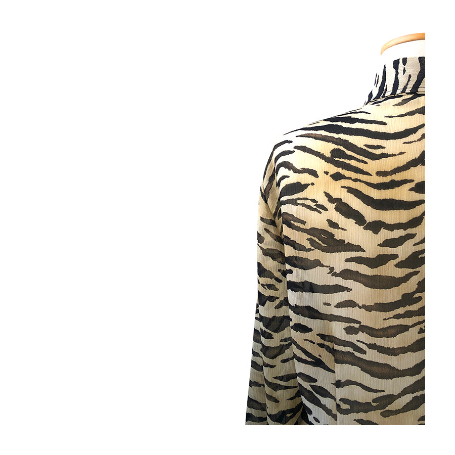 VINTAGE UNSIGNED Camicia in Viscosa