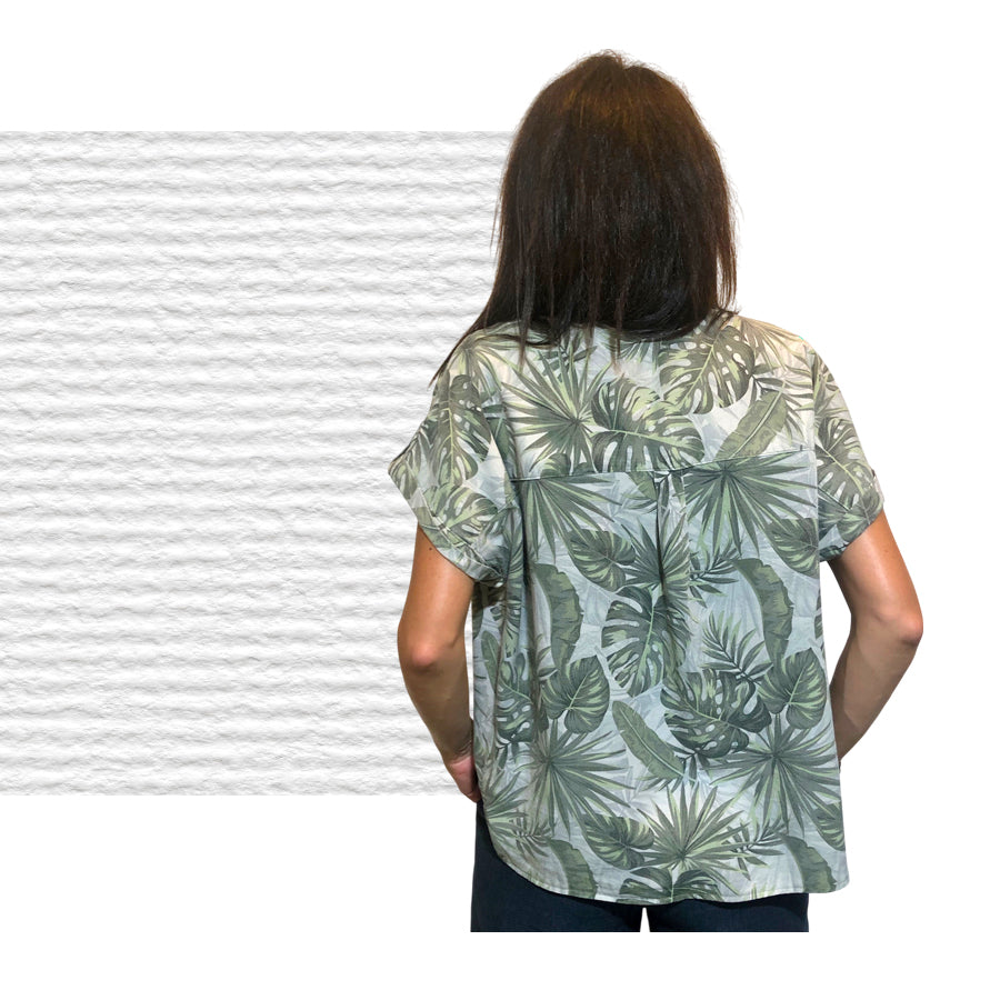 LAURA TORELLI Aloha Shirt