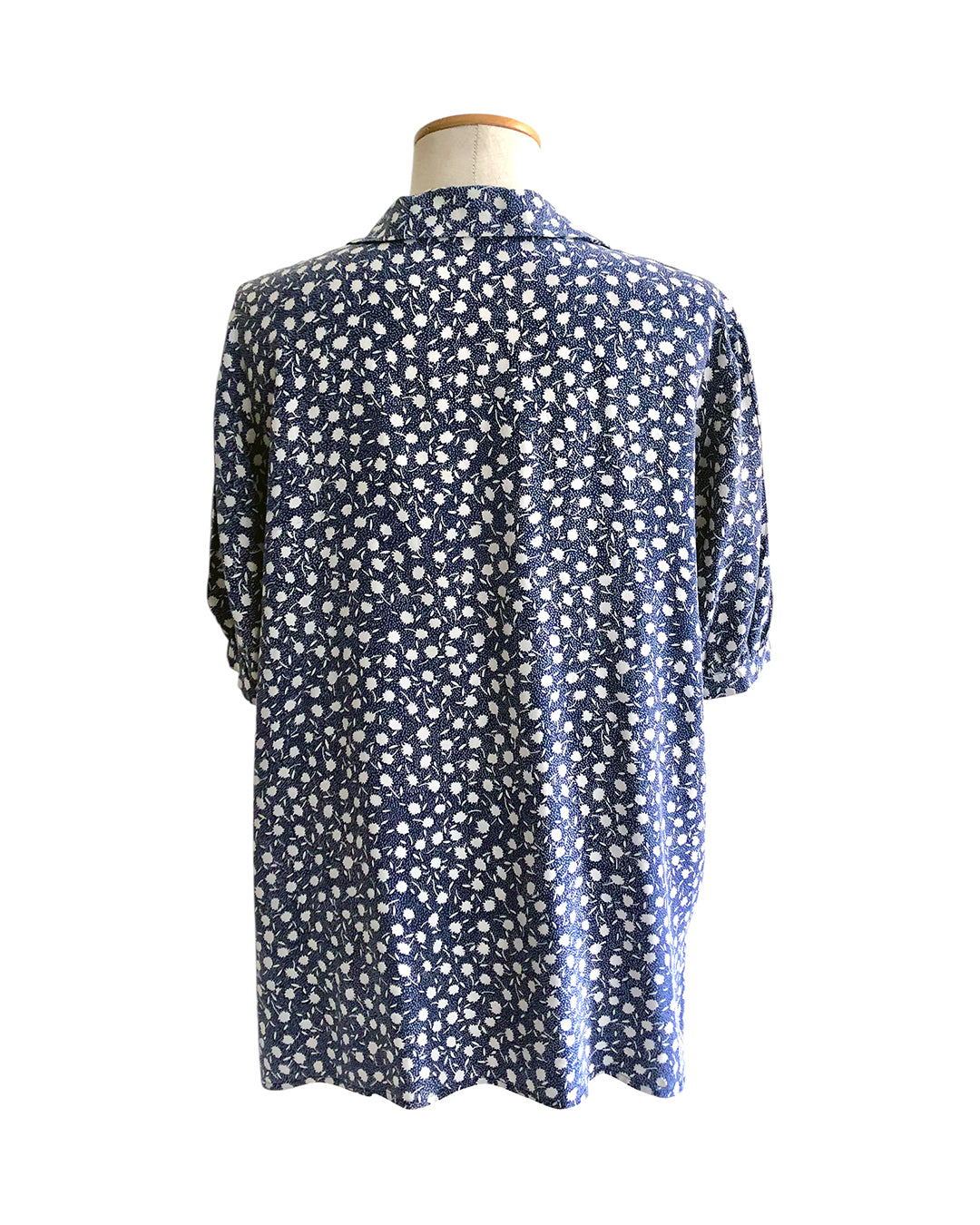 VINTAGE UNSIGNED Camicia Oversize in Seta