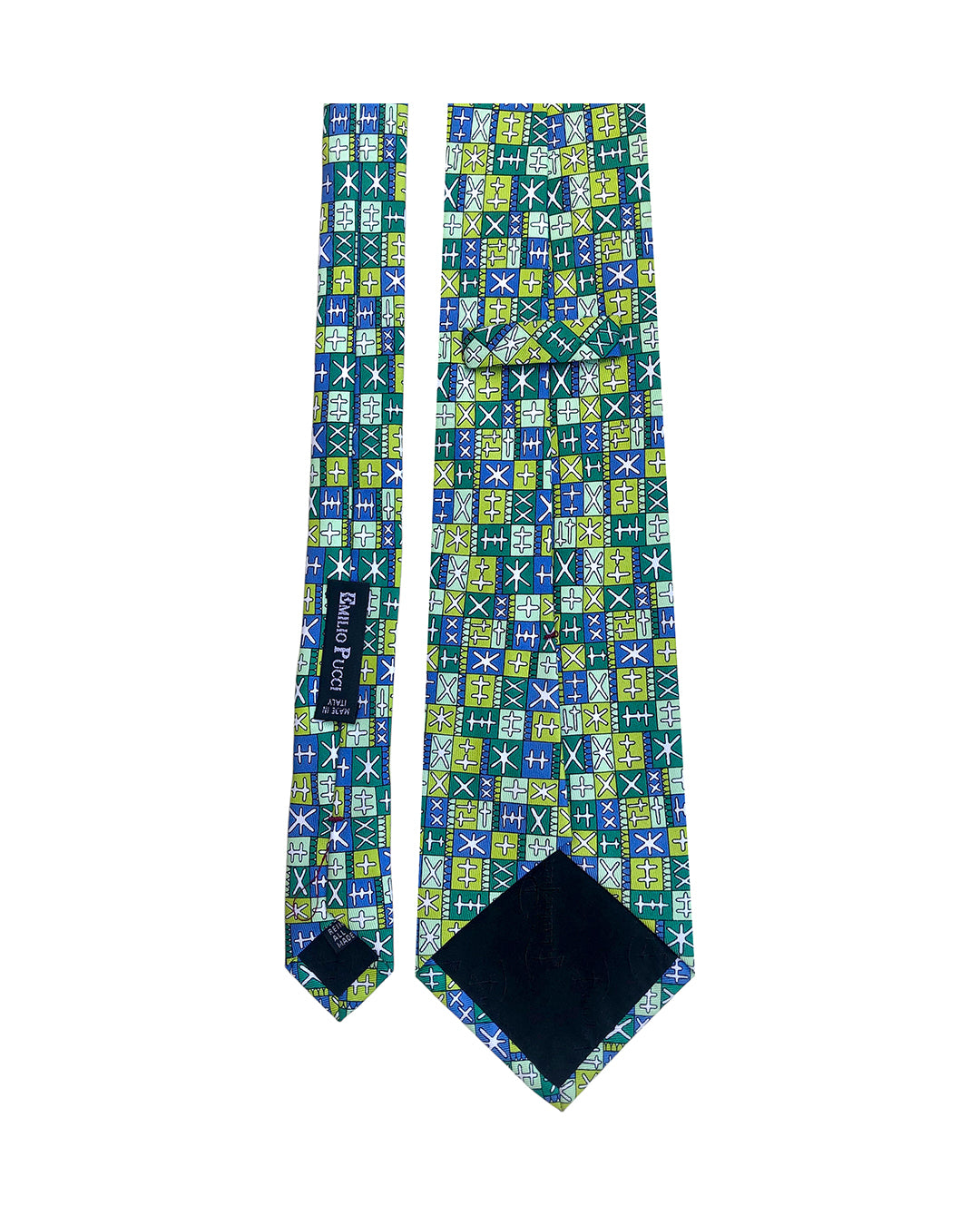 EMILIO PUCCI Cravatta in Seta Pura