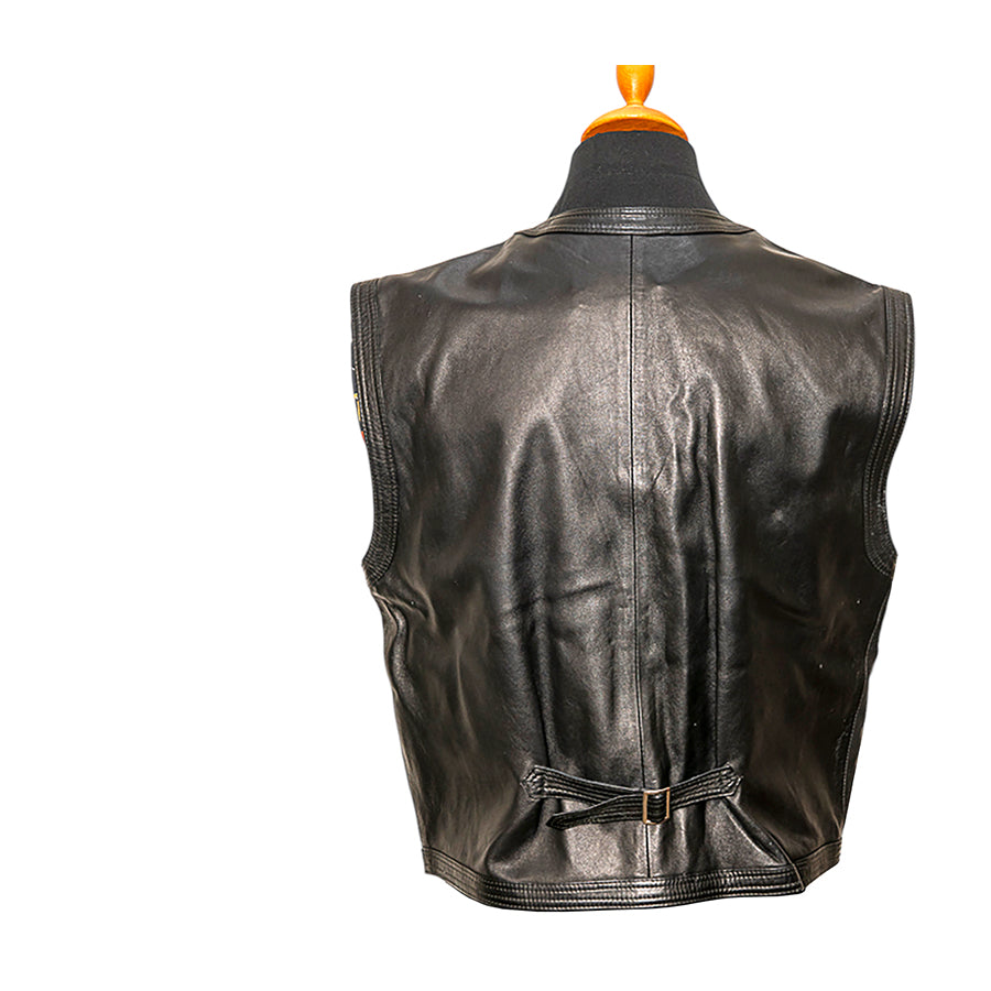 POLLINI Gilet in Pelle