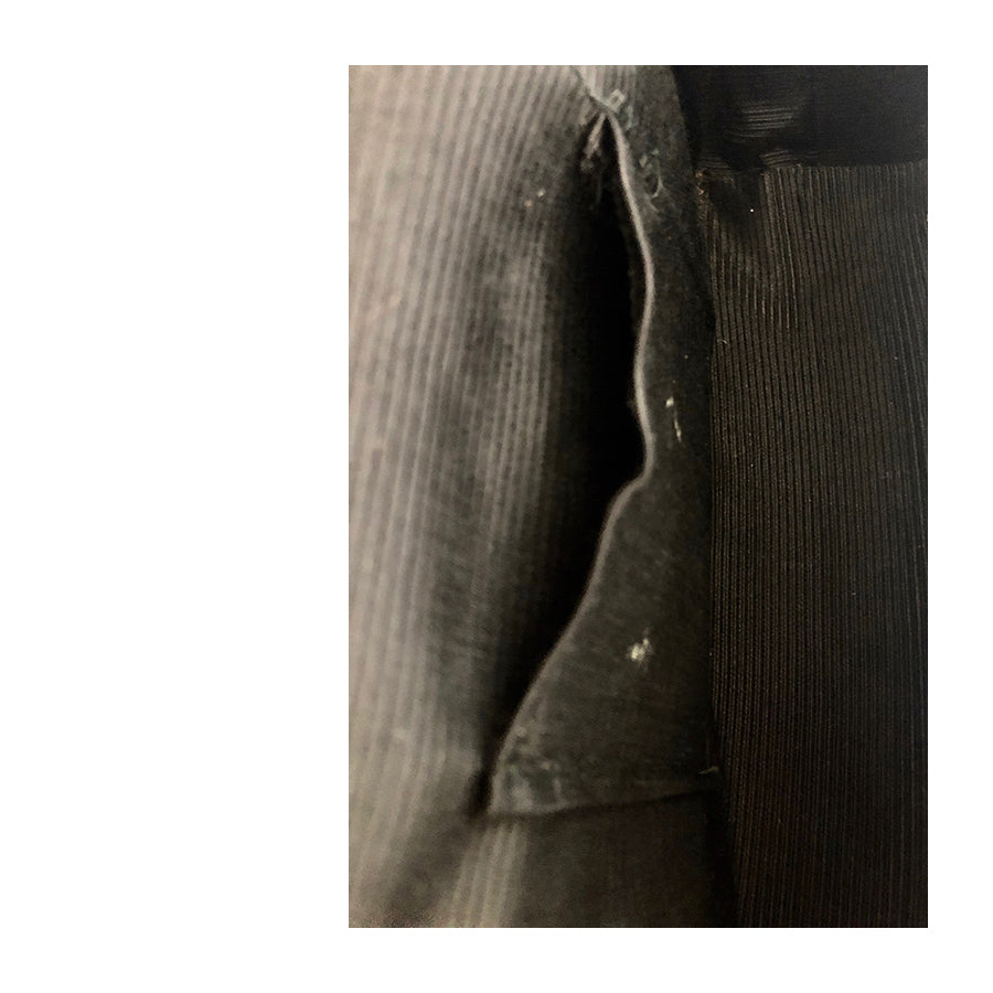 VINTAGE UNSIGNED Bauletto in Tessuto