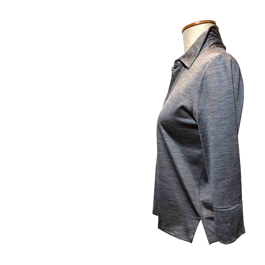 GIORGIO ARMANI Polo in Maglina di Seta