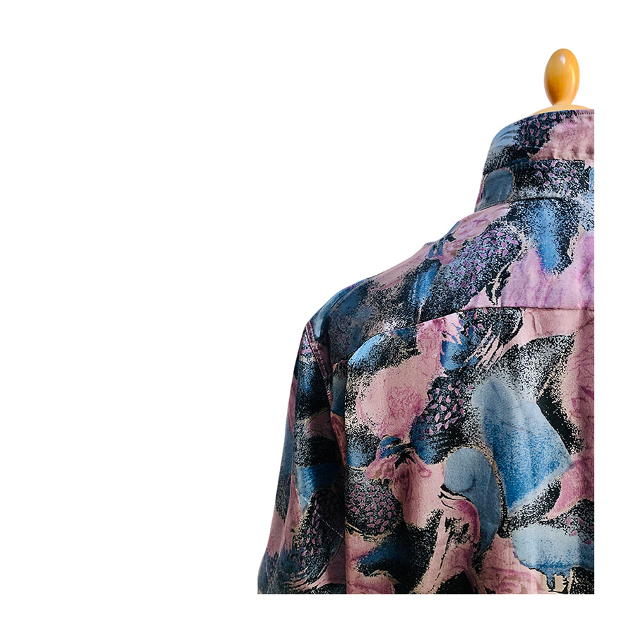 SEBAT Aloha Shirt in Seta