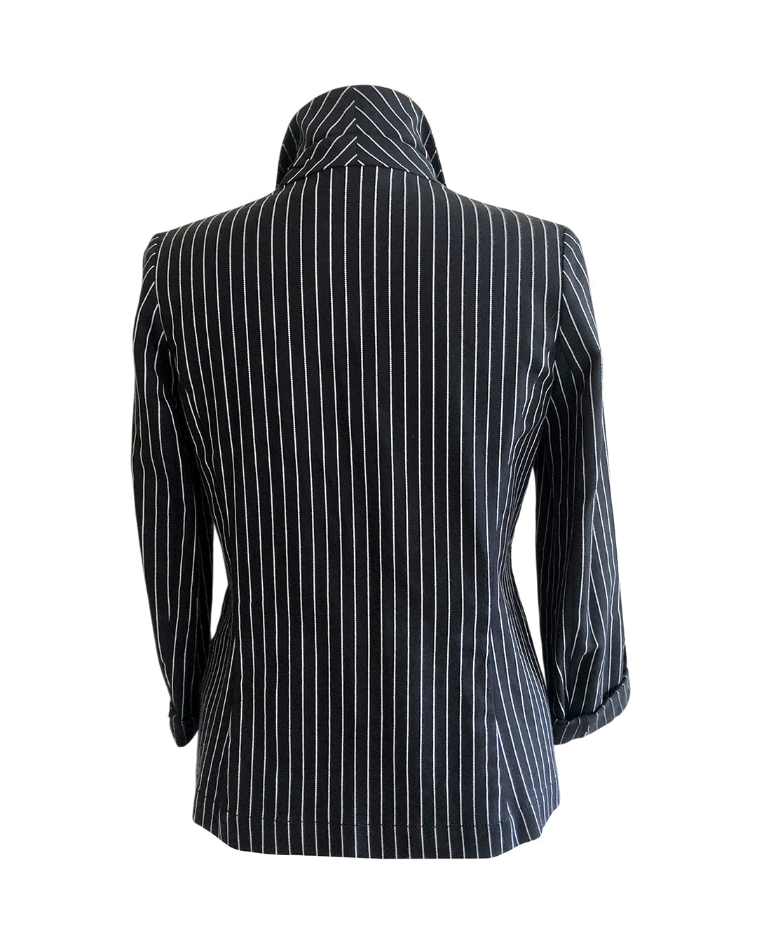 CARLA G. Blazer in Cotone e Elastan