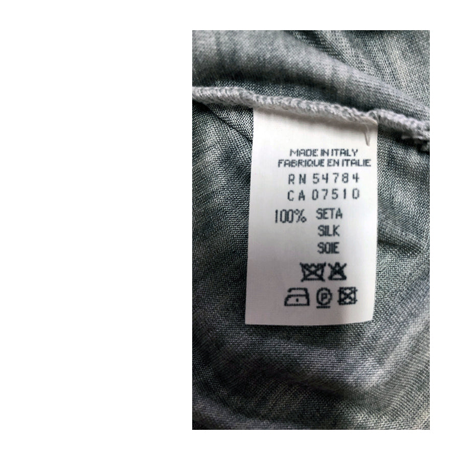 GIORGIO ARMANI Polo in Maglina di Seta