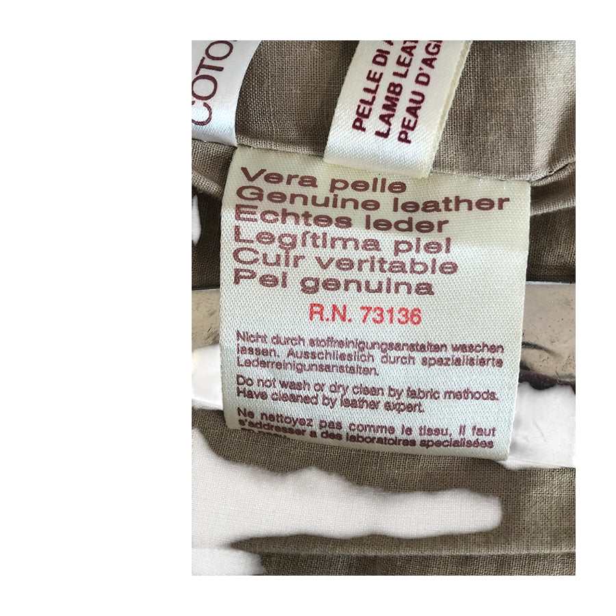 MARINA RINALDI BASIC Giacca in Pelle