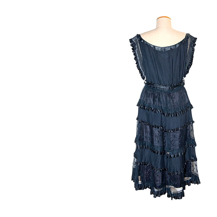 VINTAGE SARTORIALE Tubino in Seta