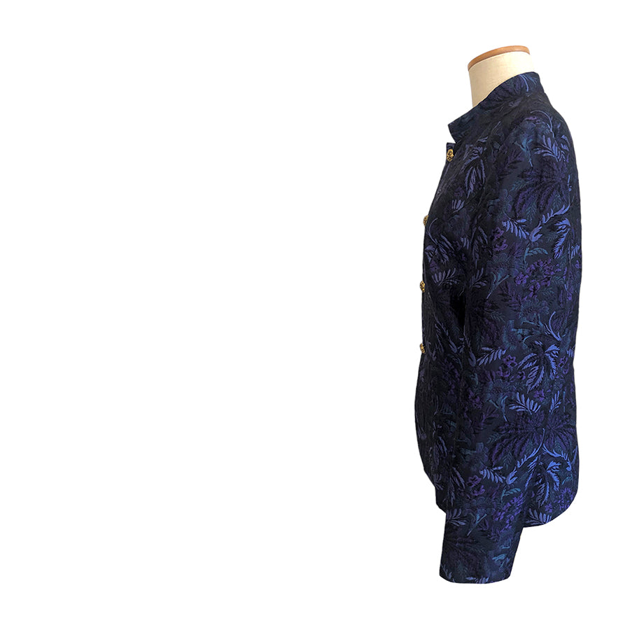 VINTAGE SARTORIALE Giacca Sartoriale in Tessuto Operato