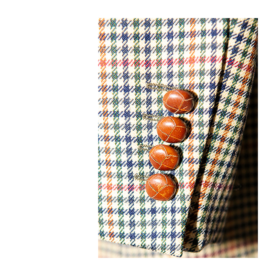 DAVID SADDLER Blazer in Principe di Galles