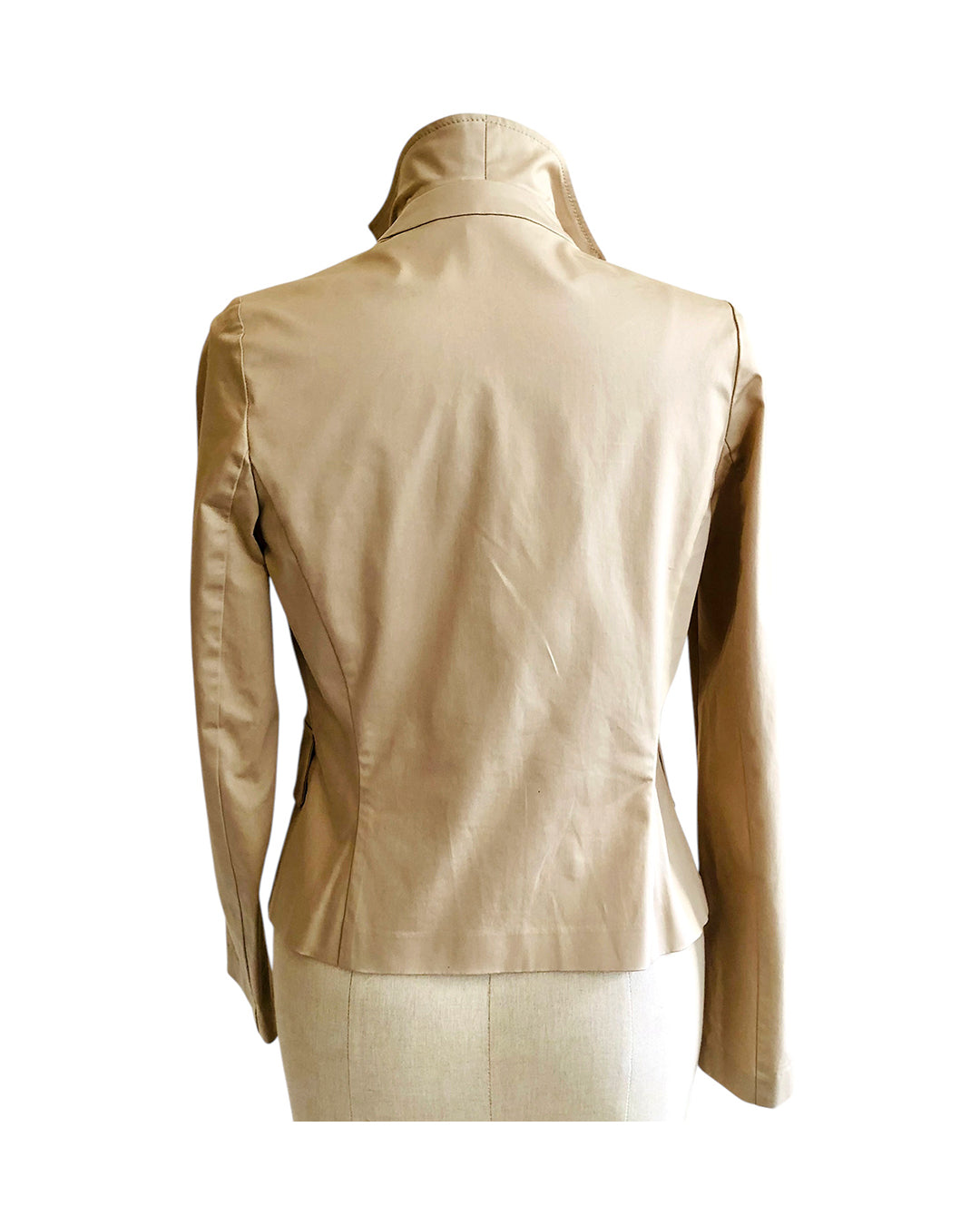 CARLA G. Blazer in Cotone e Elastan