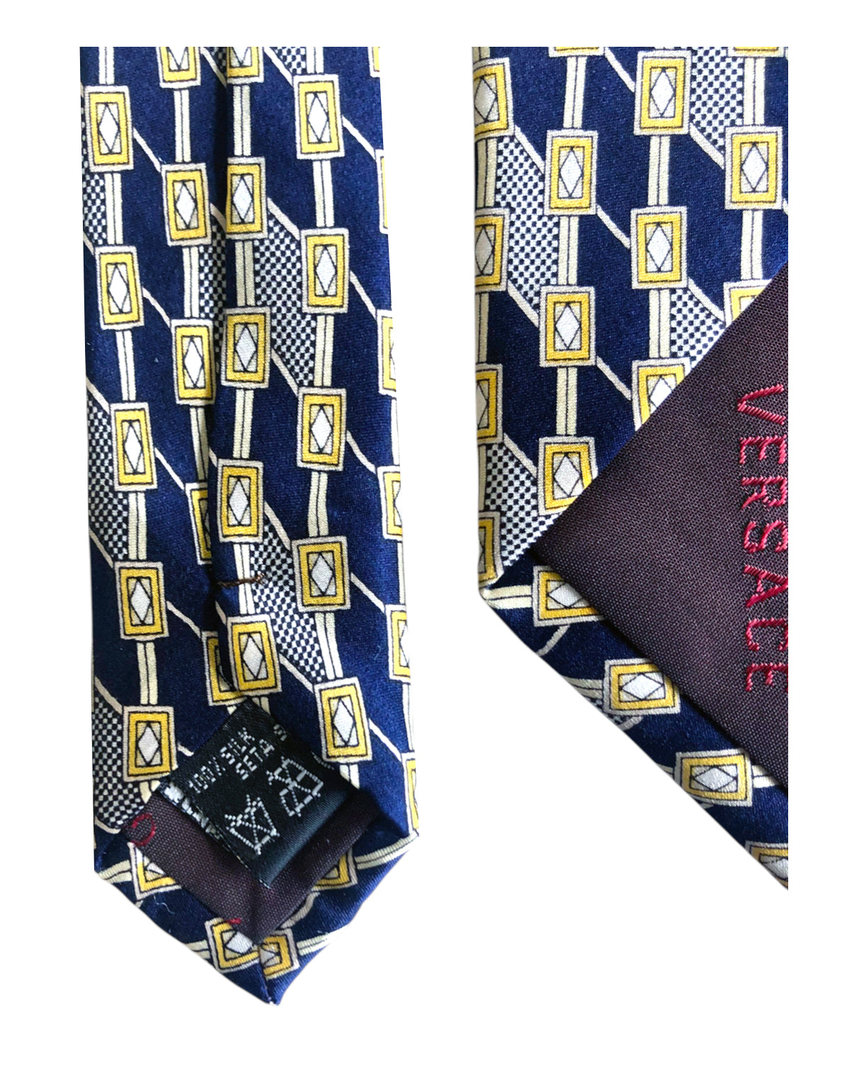 VERSACE Cravatta in Seta Pura